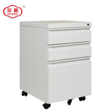 Office mobile pedestal filing small movable steel cabinet for document storage